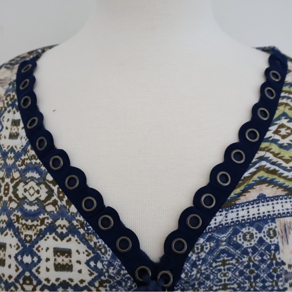 Westport 1962 Fromt Tie Blouse Large (L) - Picture 6 of 7